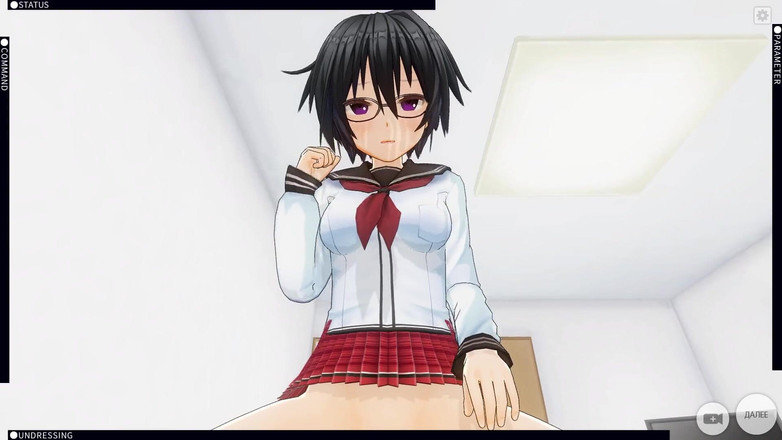 H3DC: 3D Hentai POV Flicka rider din kuk och gör Ahegao