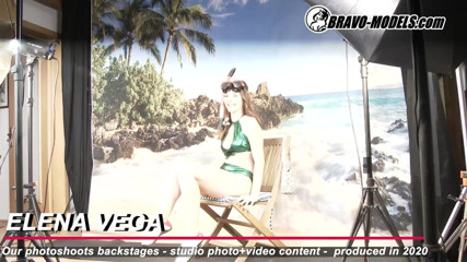 Bravo Models Media: 377 หลังเวทีถ่ายรูป Elena Vega 18+