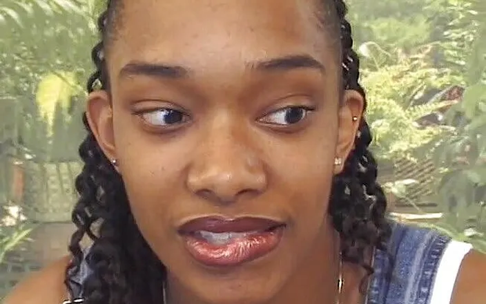 Black Jass: Gorgeous ebony teen pussy licked and fucked at sex audition