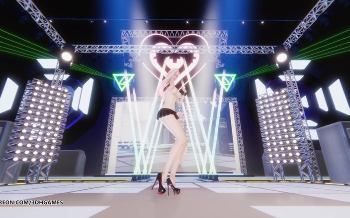 3D-Hentai Games: [mmd] Rainbow Blaxx - Whoo Seraphine sexy striptease-Tanz Liga der Legenden...