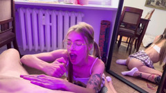 Bunny Rabbits: Asked My Friend to Check How I Give a Blowjob