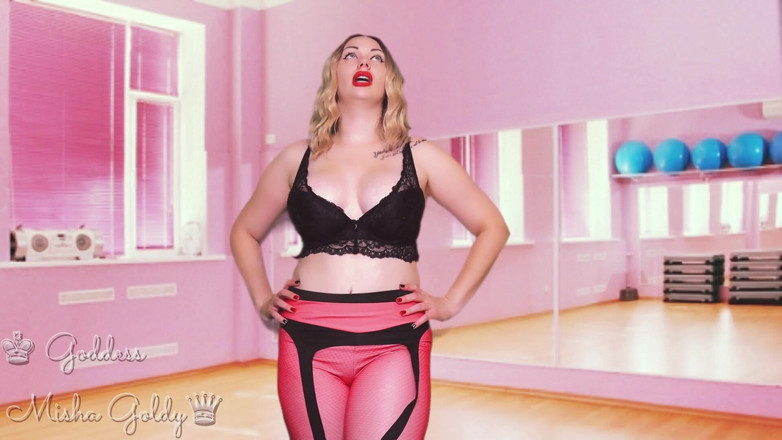 Goddess Misha Goldy: Lass uns sehen, ob du bereit bist, endlich einen echten...