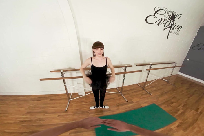 TSVirtualLovers: Ballerina Tranny VR Porn Video