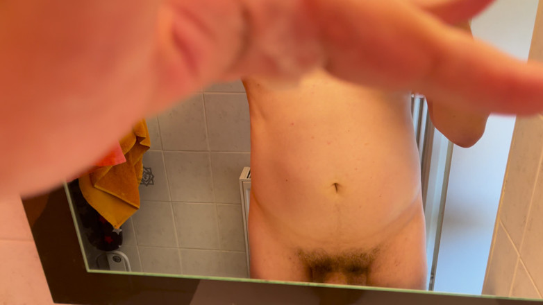 Aimeronds: Quick Jerk off and Playing with My Cum