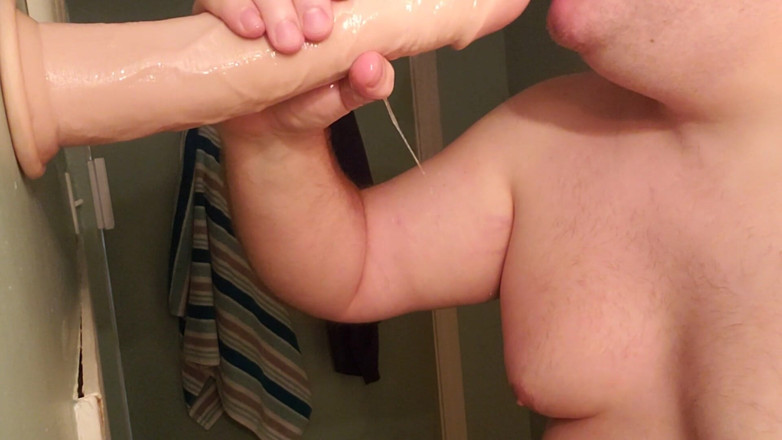Charlieboy69: Deepthroat enorme dildo re del cazzo da 11 pollici