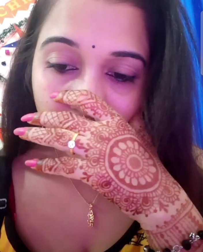 Kanchan devi: Smartes bhabi hartes muschi pumpen beim videoanruf