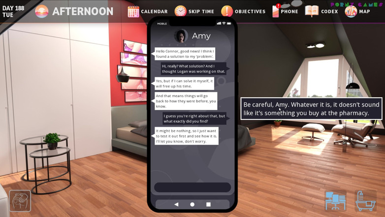 Porny Games: Lewdlab tarafından gece yarısı cenneti - sıkı belediye başkanı domine ediliyor 48