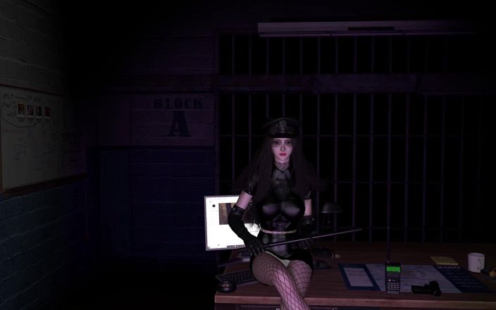 Why fuck so hard: Pegawai 3D seksi mengusik batang besar untuk mengongkek pepek basahnya