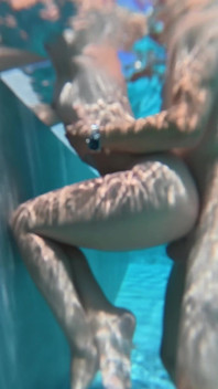 Zazie Skymm on Holiday Underwater Fuck