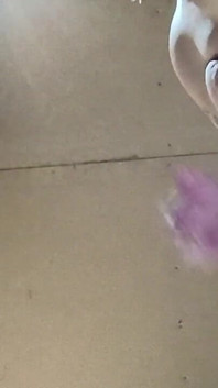 Shaking Those Tits Got Her Squirting From Her Clit