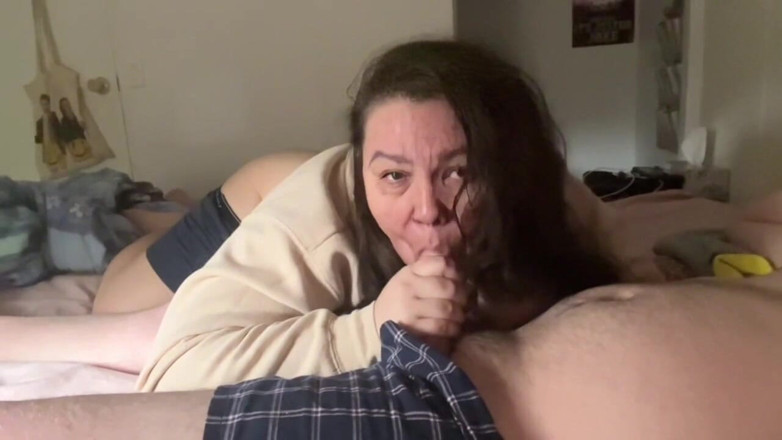 MyPrejacBoyfriend: Сюрприз сперма в рот для горячей бабули! Компиляция