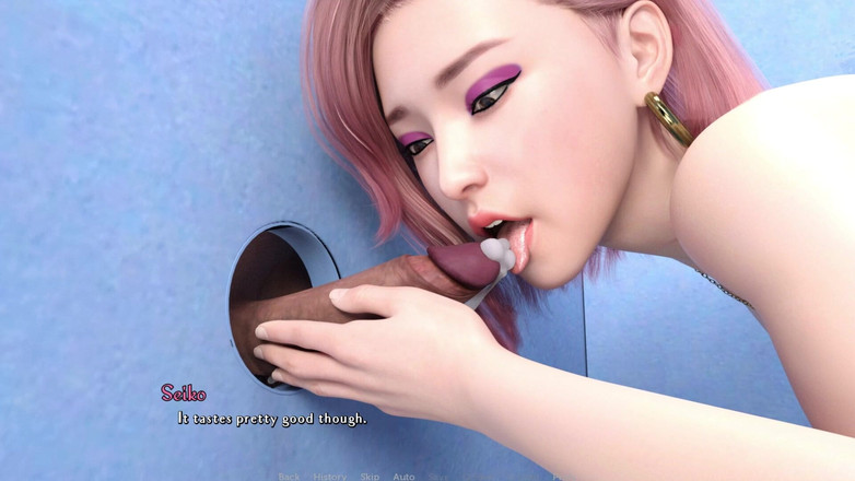 TransLure: Transe jane gloryhole handjob &amp;blowjob von seiko