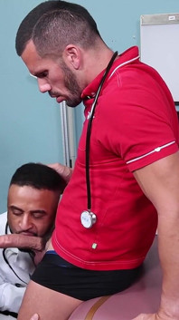 Doc Damian Gets Double Dick