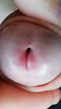 Gland tachinând până la prima picătură de Preejaculate - Soloxman