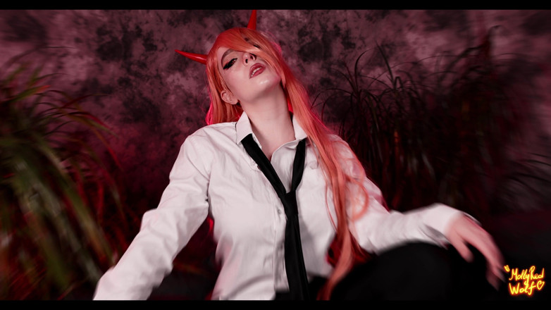 MollyRedWolf: Chainsawman เย็ดโหดกับ Power - Mollyredwolf