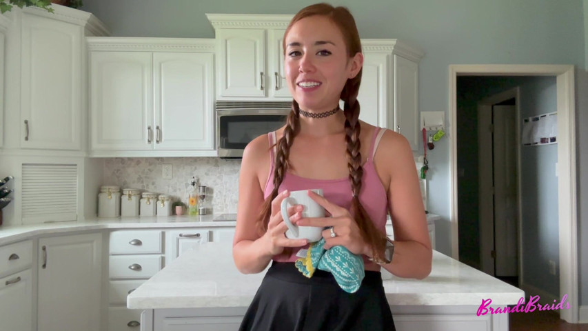 Horny Barista Wants Your Cock (Brandi Braids)