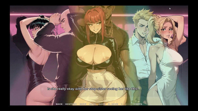 Cumming Gaming: My New Girlfriend Taboo Hentai Game Ep.56 Stepsis Is Teasing...