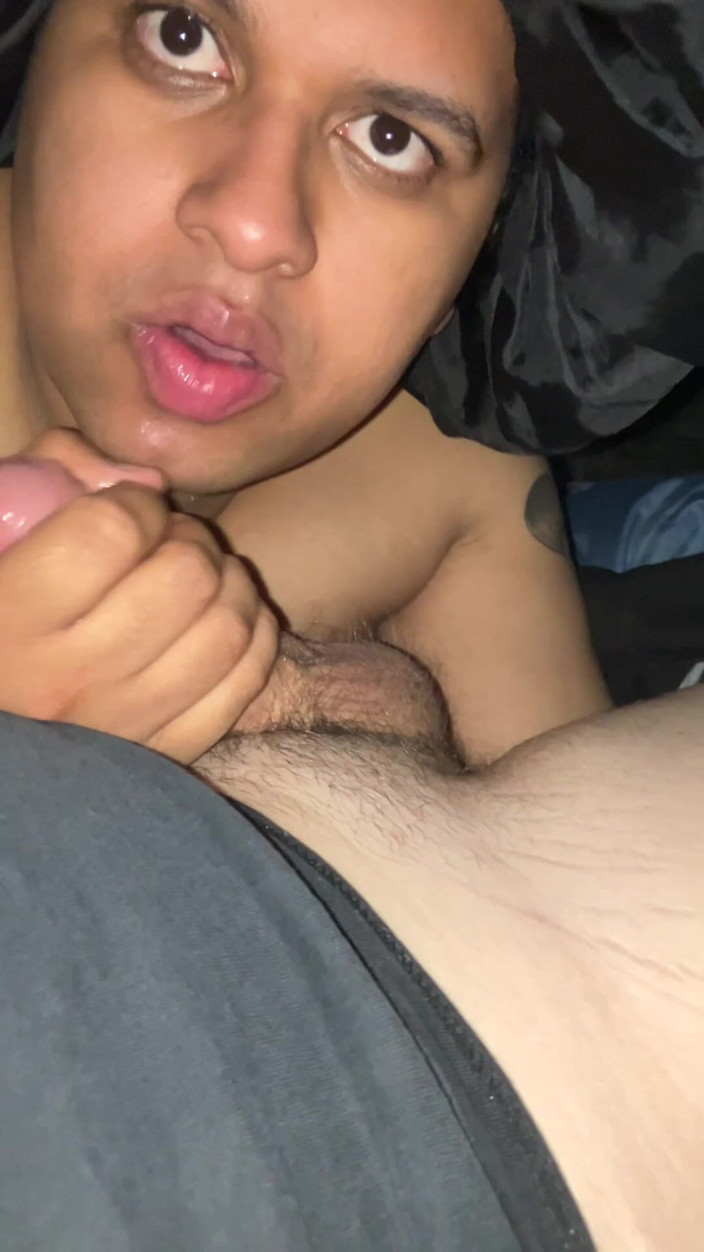 TsAfropuffs: Bbw trans saje bílého ptáka
