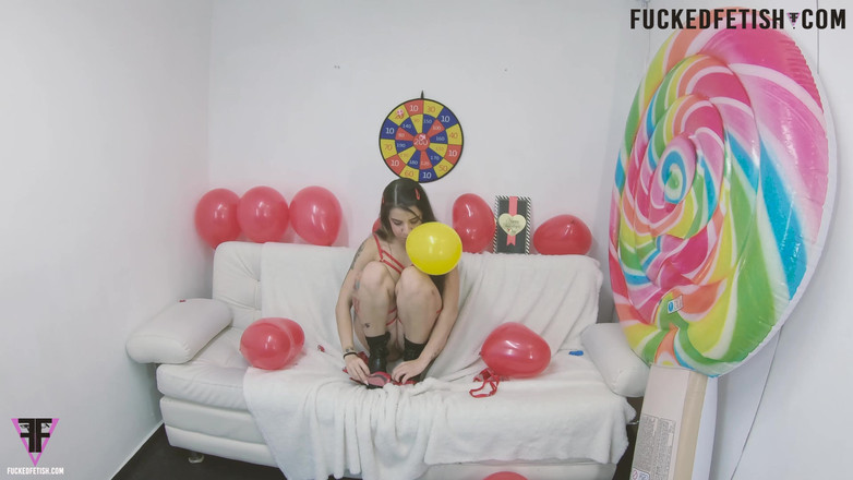 Fucked fetish: Bts miss Rossario i palloncini gamma culo pop