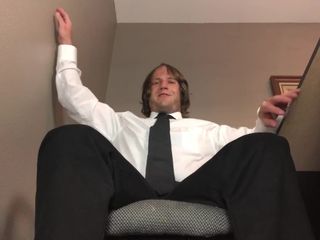Adam Castle Solo: Cum From My Feet Or You&#039;re Fired