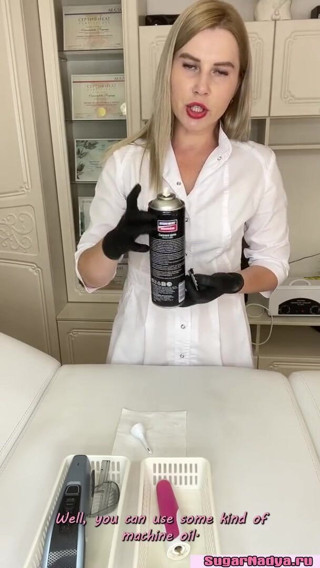 SugarNadya: The process of disinfecting work tools by SugarNadya