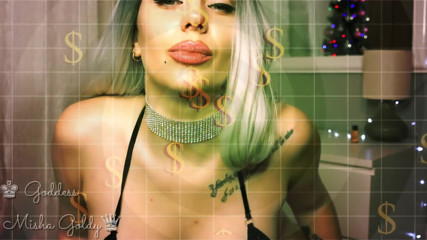 Goddess Misha Goldy: Birthday mesmerizing wallet draining JOI session for my birthday minions!