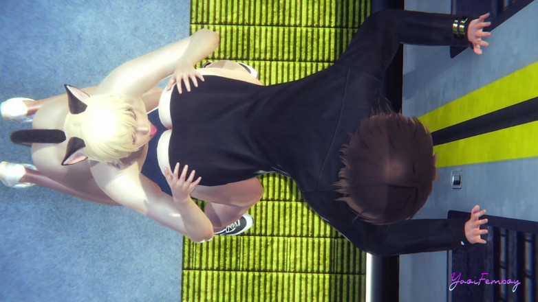 Yaoitube: Yaoi femboy - pantat bahenol seth dijilat di dalam kereta