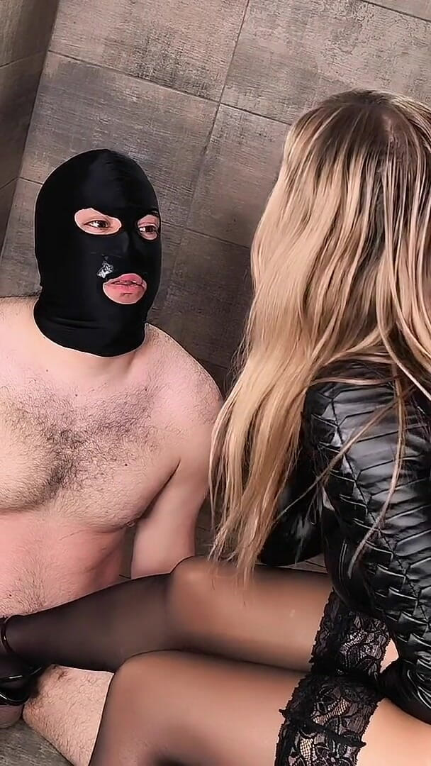 Goddess Lena: Slave's Mouth Gets Used