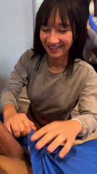 Teen Latina and Big Cock