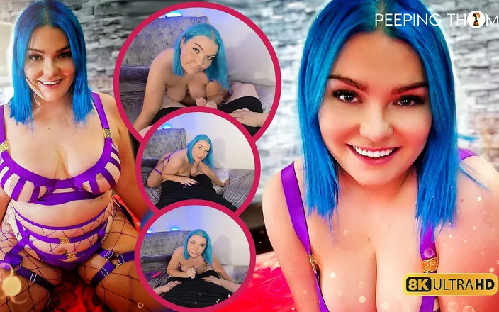 PeepingThom: Bláznivé kouření ptáka nováček - Amelia Rae