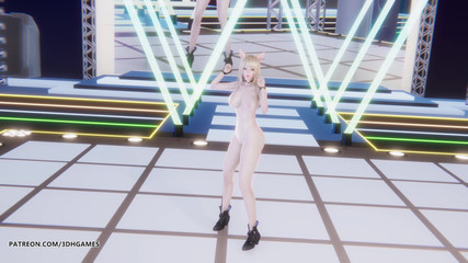 3D-Hentai Games: T-ara - tão louca ahri sexy dança nua league of legends...