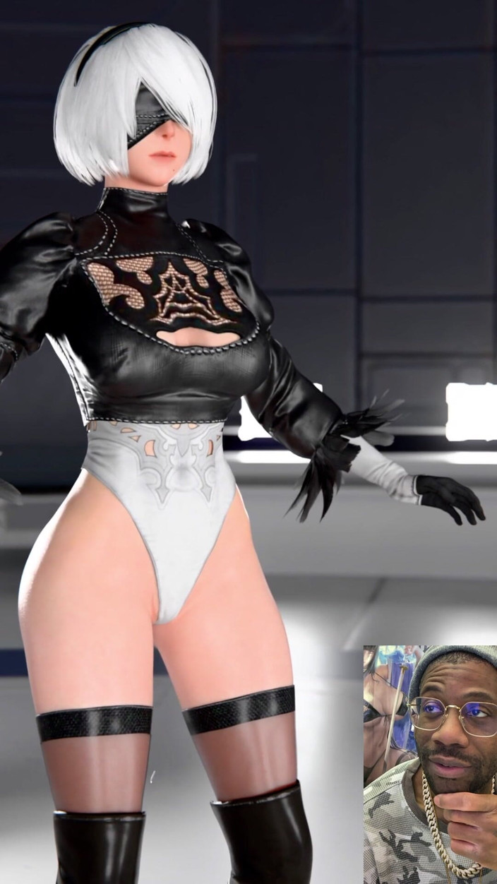 L6RD7BLU3 FUTA: Transgender 2b berkembang pantat tebal gemuk dan zakar transgender dan memancut...