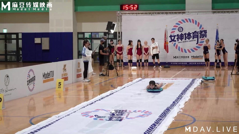 ModelMedia Asia: Mtvsq2-ep8 Festivalul Sportiv al zeiței/a 8-a Perioadă/zero frecare! Curling Uman alunecos!