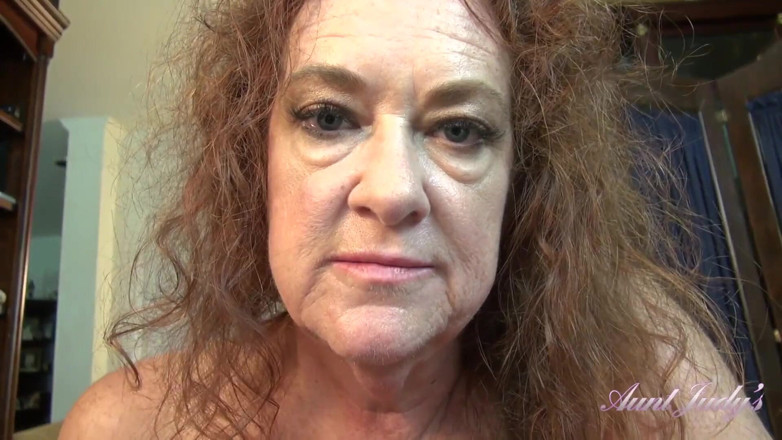 Aunt Judy's: Auntjudys - あなたのエッチな熟女義理の叔母 - ジンジャーさんがオナニーしているのを捕まえる (pov)