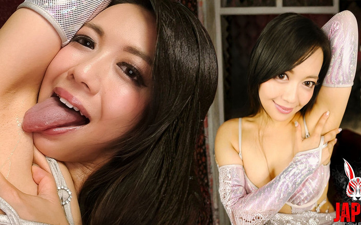 Japan Fetish Fusion: Bakış açısı terli koltuk altı sahibe kiwako oikawa koku, ter...