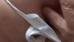 Full video of beautiful stepmom showing off, masturbating and I cum on her hairy pussy
