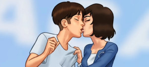 Lana Game plays: Summertime Saga #37 - Mereka Ditangkap Bercium