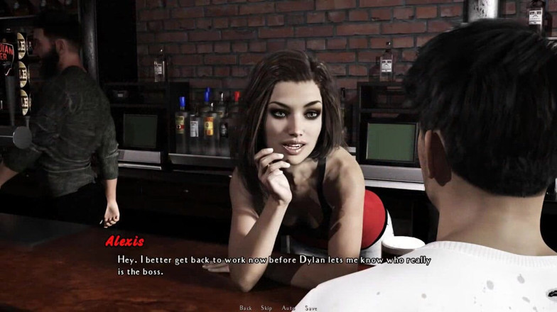 Dirty GamesXxX: Intertwined: fucking a horny sexy bartender at her place-Ep8