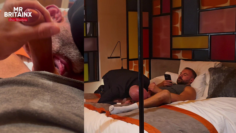 Mr Britain X: Betrapt op masturberen door het hotelpersoneel