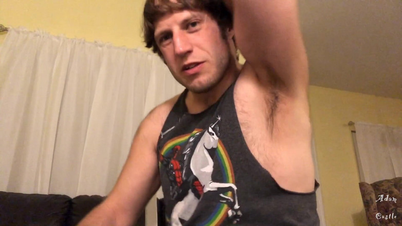 Adam Castle Solo: POV Sissy Vän dyrkar armhålor