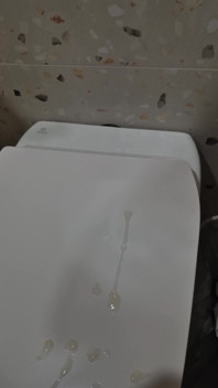 Big Cum Shot in Toilet