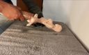 Greedy truck: Mini Sex Doll Gets Filled with Cum After a Big...