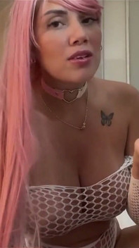 Colombian Tik Toker Is Fucked by a Fan Who Brought Her a Present for Her Birthday - Sa Blonde