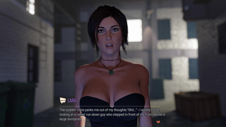 Lustful Gaming: Slutty Lara Deepthroated by 2 Thugs