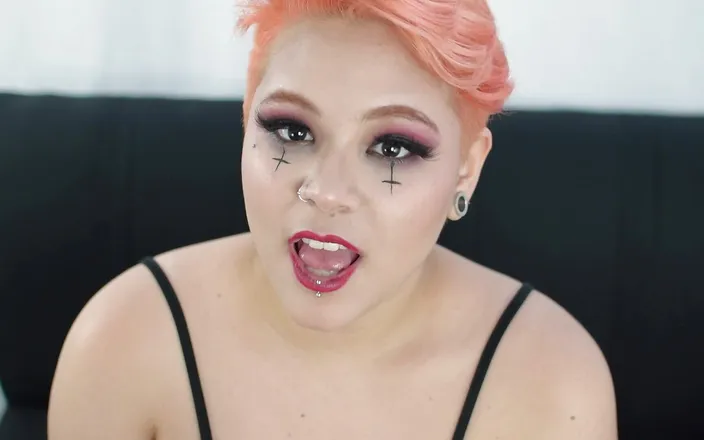 Ary Abdul: POV-blowjob mit großem schwarzem dildo