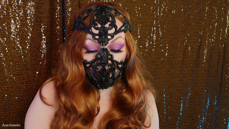 Arya Grander: Gloves and mask, leather and latex, sexy SFW video - ASMR...