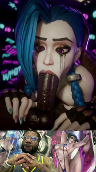 Jinx Deepthroat’s a Nice Hard BBC Cock