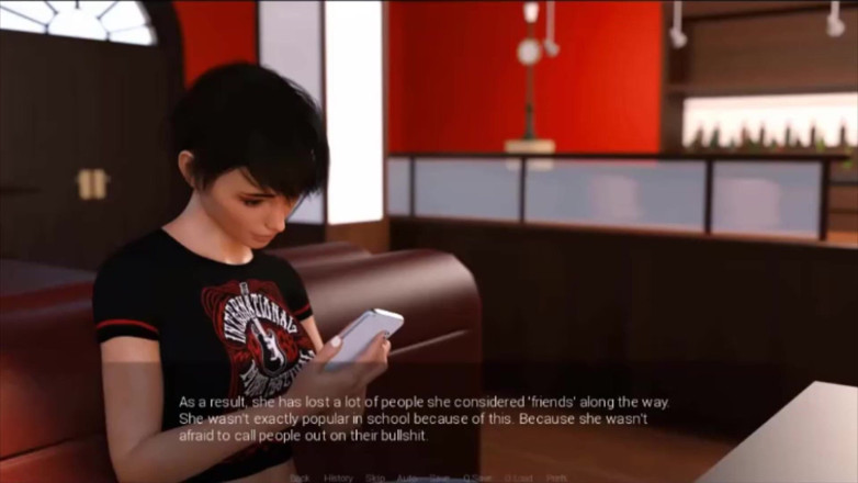 Visual Novels: Connecté, partie 1