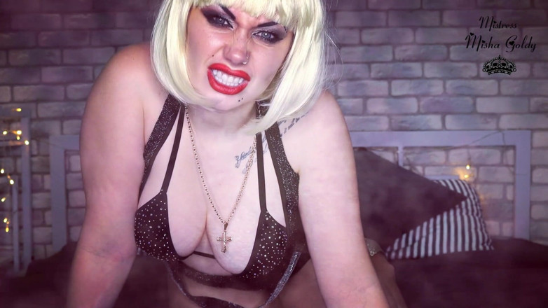 Goddess Misha Goldy: Mi darai la tua privacy quando sei al limite! Chiedere...
