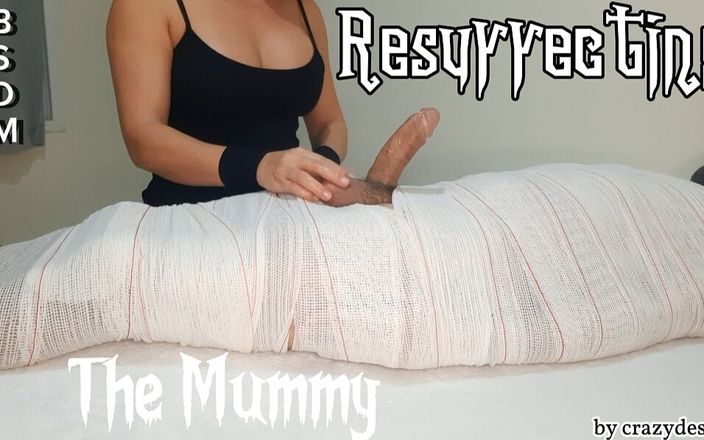 Crazy desire: Part 2 Mummified Handjob with Interruption of Cum for Two Minutes